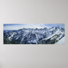 Alpental Backcountry Panorama Poster