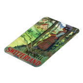 Alpenzell Suisse Magnet (Côté Gauche)