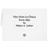 Alpes (Dos Horizontal)