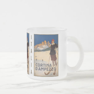 Alpes italiennes vintages tasses personnalisées