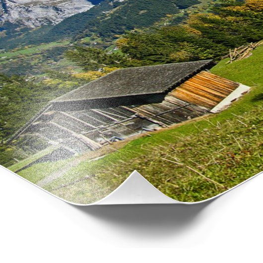 Alpes, Suisse - Impression photo (Coin)