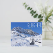 alpes suisses, carte postale de lanières (Debout devant)
