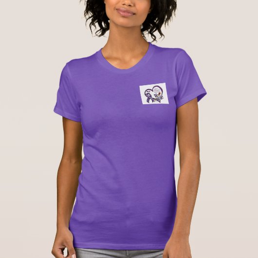 alpha-1-t-shirt met antitrypsine-deficiëntie t-shirt (Voorkant)