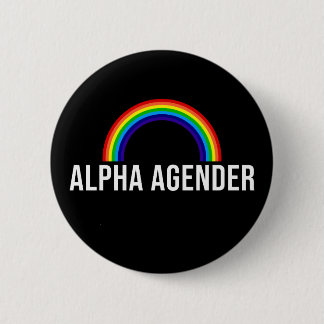 Alpha Agender Ronde Button 5,7 Cm