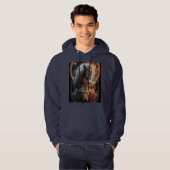 "Alpha Avenger: Mannen Hoodie (Voorkant volledig)