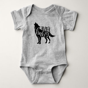Alpha baby - Leider van de roedel - Nieuwe baby Romper