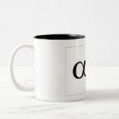 Alpha Beta Mug (Gauche)