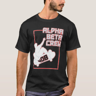 ALPHA BÊTA T-shirt d'ÉQUIPAGE