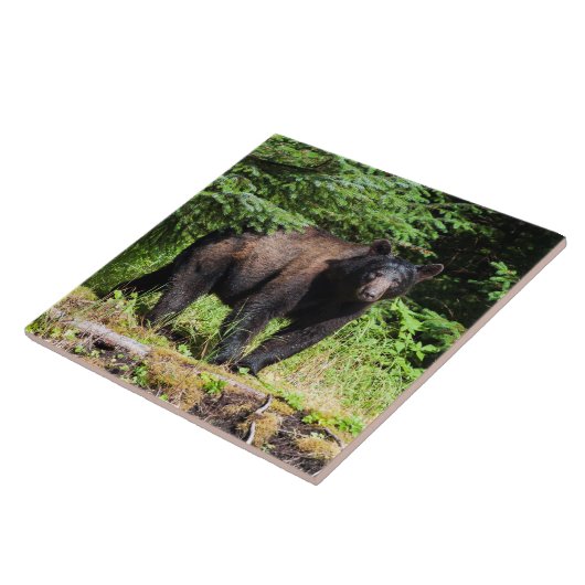 Alpha Black Beer Tegeltje (Zijkant)