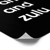 Alpha Bravo Charlie's van Leslie Peppers Poster (Hoek)