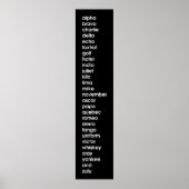 Alpha Bravo Charlie's van Leslie Peppers Poster (Voorkant)