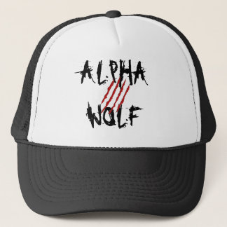 Alpha casquette de camionneur de griffe de loup