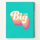Alpha Chi Omega | Big Notitieboek (Achterkant)