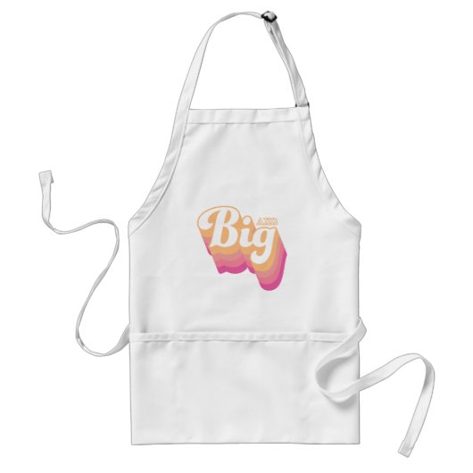 Alpha Chi Omega | Big Standaard Schort (Voorkant)