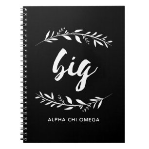 Alpha Chi Omega   Big Wreath Notitieboek