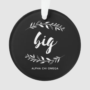Alpha Chi Omega   Big Wreath Ornament