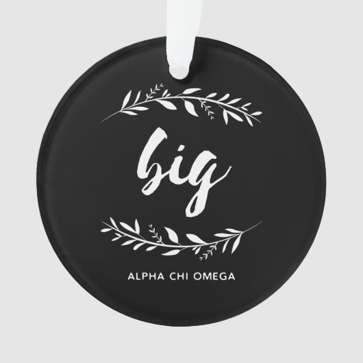 Alpha Chi Omega | Big Wreath Ornament (voorkant)