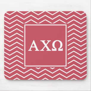 Alpha Chi Omega Chevron Pattern Muismat