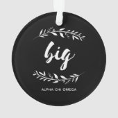 Alpha Chi Omega | Grande Couronne (dos)