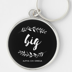 Alpha Chi Omega Grote Krans Sleutelhanger