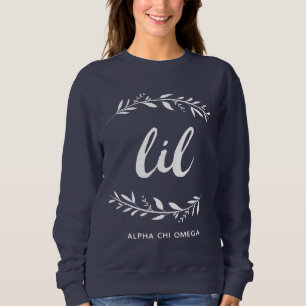 Alpha Chi Omega Kleine krans Trui