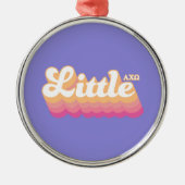 Alpha Chi Omega | Kleine Metalen Ornament (Voorkant)