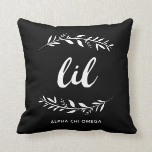 Alpha Chi Omega Lil Wreath Kussen
