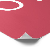 Alpha Chi Omega | Oost. 1885 Poster (Hoek)