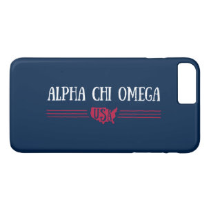 Alpha Chi Omega - Verenigde Staten iPhone 8 Plus / 7 Plus Hoesje