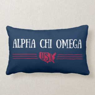 Alpha Chi Omega - Verenigde Staten Kussen