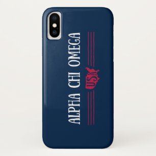 Alpha Chi Omega - VS iPhone X Hoesje