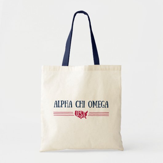 Alpha Chi Omega - VS Tote Bag (Voorkant)