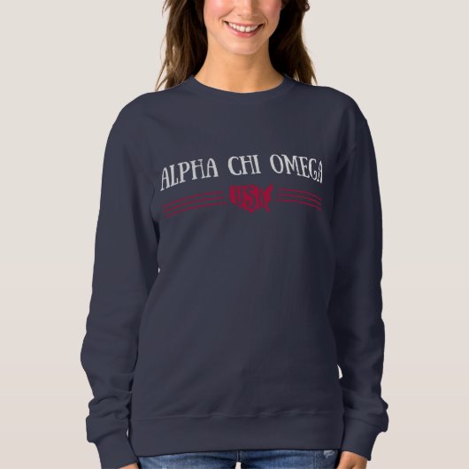 Alpha Chi Omega - VS Trui (Voorkant)