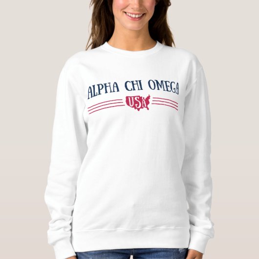 Alpha Chi Omega - VS Trui (Voorkant)