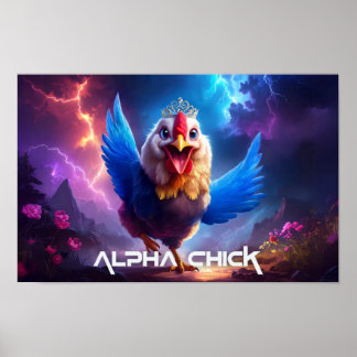 ALPHA CHICK poster amusant