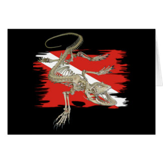 Alpha collection de plongeurs de drapeau