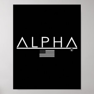 Alpha D135 Gym Konijn T-shirt Workout Bodybuilding Poster