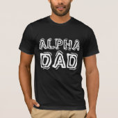 ALPHA DAD MANNEN T-SHIRTS (Voorkant)