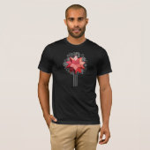 Alpha de T-shirt de Mathematica Spikey (Devant entier)