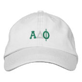 ALPHA DELTA PHI BASEBALL CASQUETTE EMBROIDÉE (Devant)