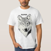 Alpha design T-shirt Homme de base (Devant)