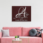 Alpha Engineer Canvas Afdruk (Insitu (Woonkamer))