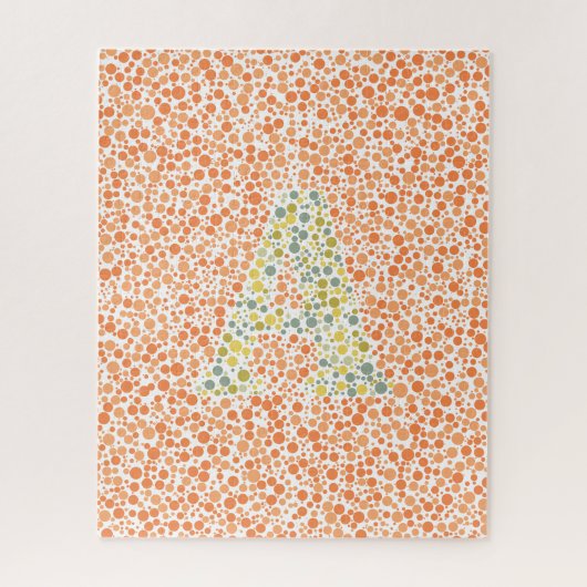 Alpha Eye Test Jigzaag Legpuzzel (Verticaal)