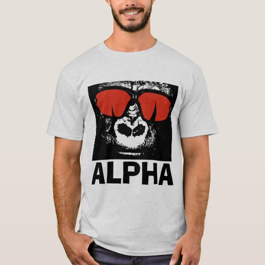 ALPHA GORILLA T-SHIRTS (Voorkant)