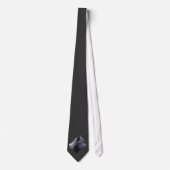 Alpha Grey Wolf Wildlife Necktie Stropdas (Voorkant)