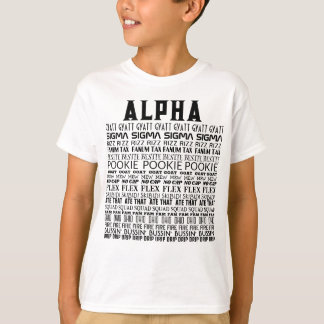 ALPHA GYATT SIGMA T-SHIRT VOOR KINDEREN