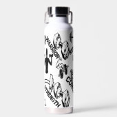 Alpha Hydration Flask Dumbbell Aders Design Waterfles (Voorkant)