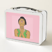 Alpha Kappa Alpha Ivy and Pearls Lunch Box (Achterkant)