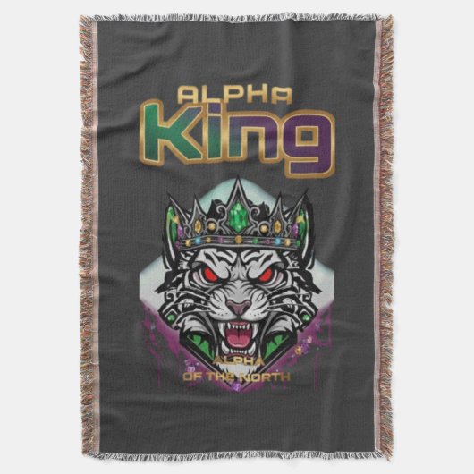 Alpha king deken (Voorkant Verticaal)