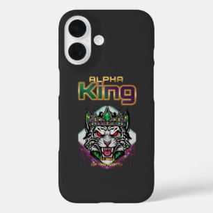 Alpha king motivatie iPhone 16 hoesje